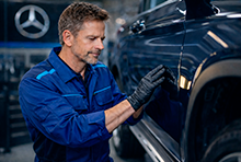 Полная покраска кузова Mercedes